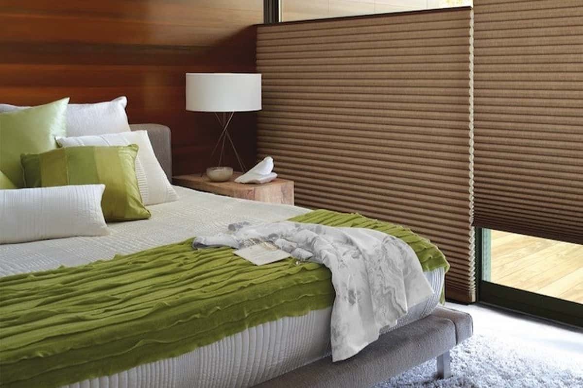 Duette® Cellular Shades and bedroom window treatments from Hunter Douglas near Redmond, Oregon (OR)